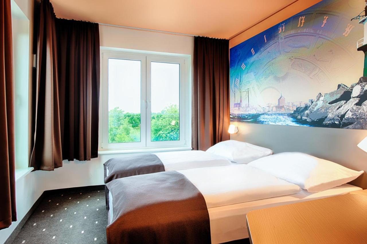 B&B Hotel Rostock-Hafen ภายนอก รูปภาพ