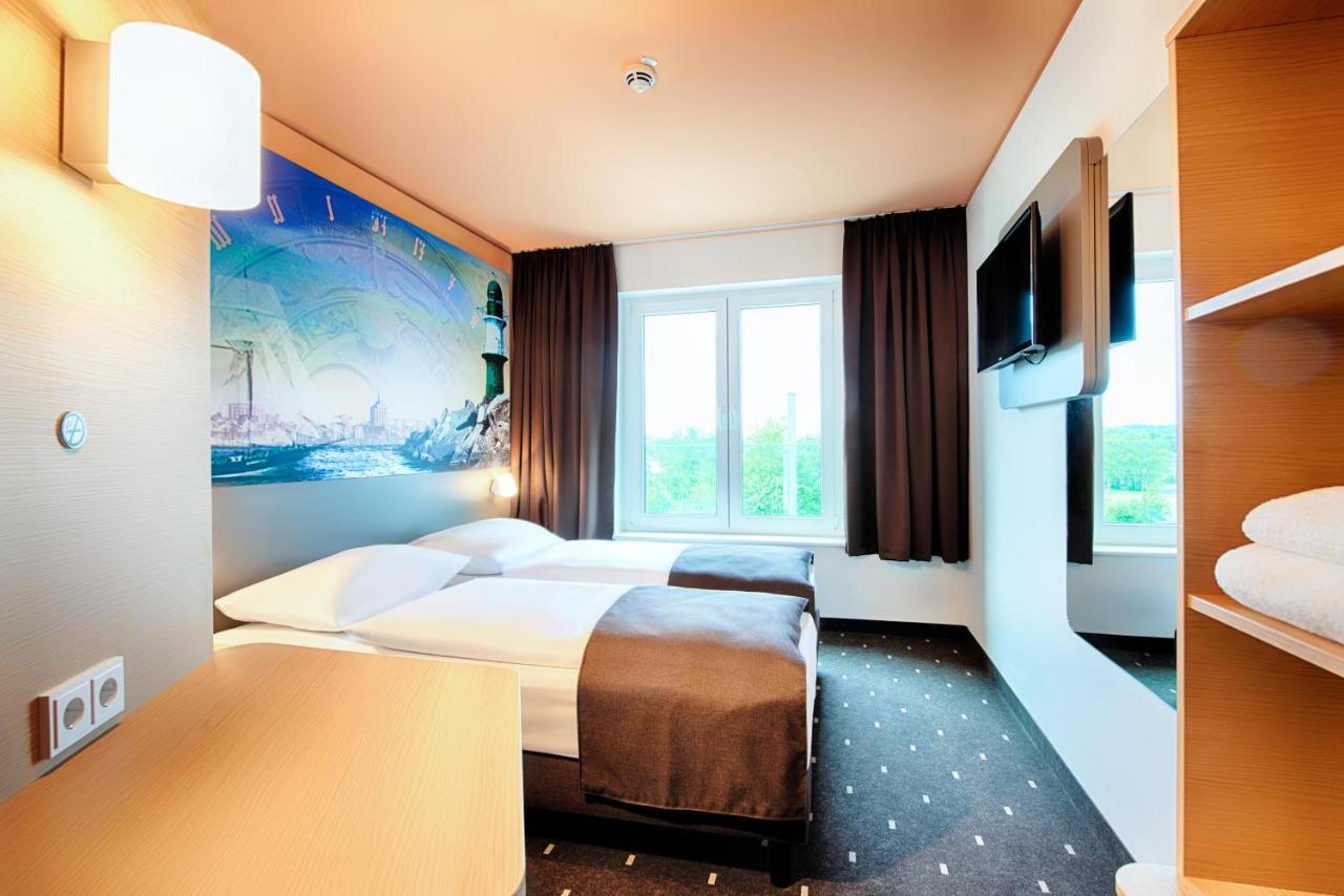 B&B Hotel Rostock-Hafen ภายนอก รูปภาพ
